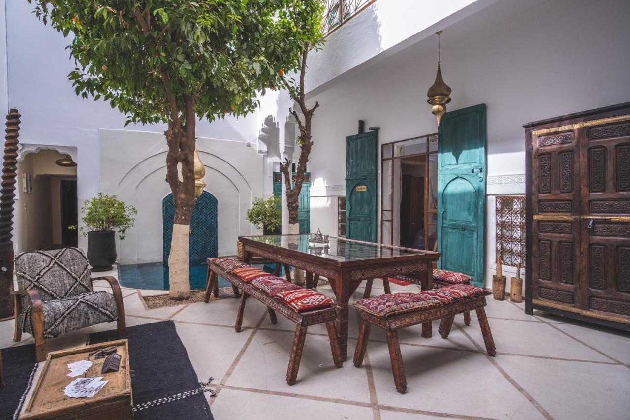 Riad Villa Berna Under Swiss Management Marrakesh Exterior foto