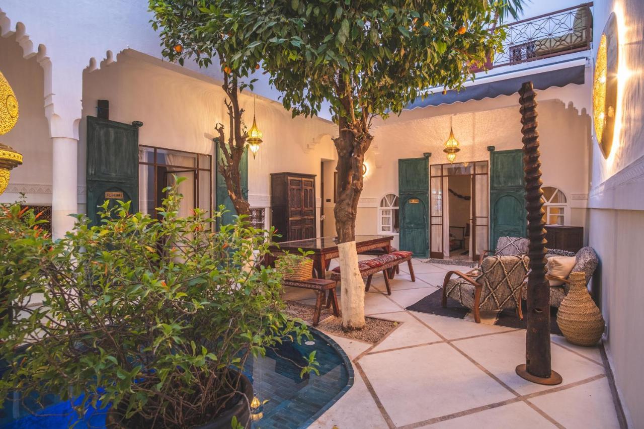 Riad Villa Berna Under Swiss Management Marrakesh Exterior foto