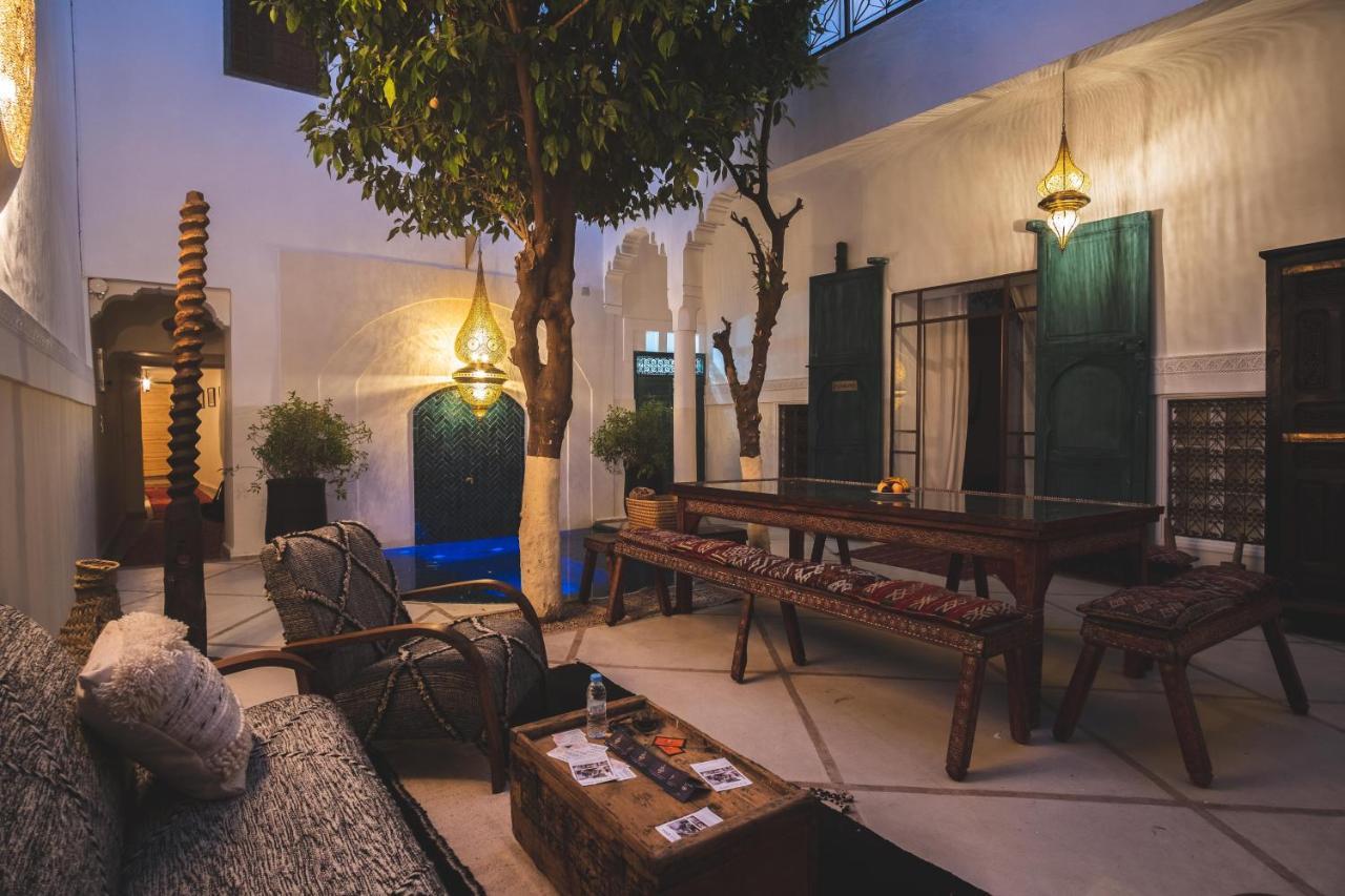 Riad Villa Berna Under Swiss Management Marrakesh Exterior foto